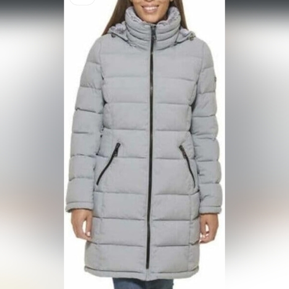 Andrew Marc Jackets & Blazers - Andrew Marc Women's Gray Puffer Jacket